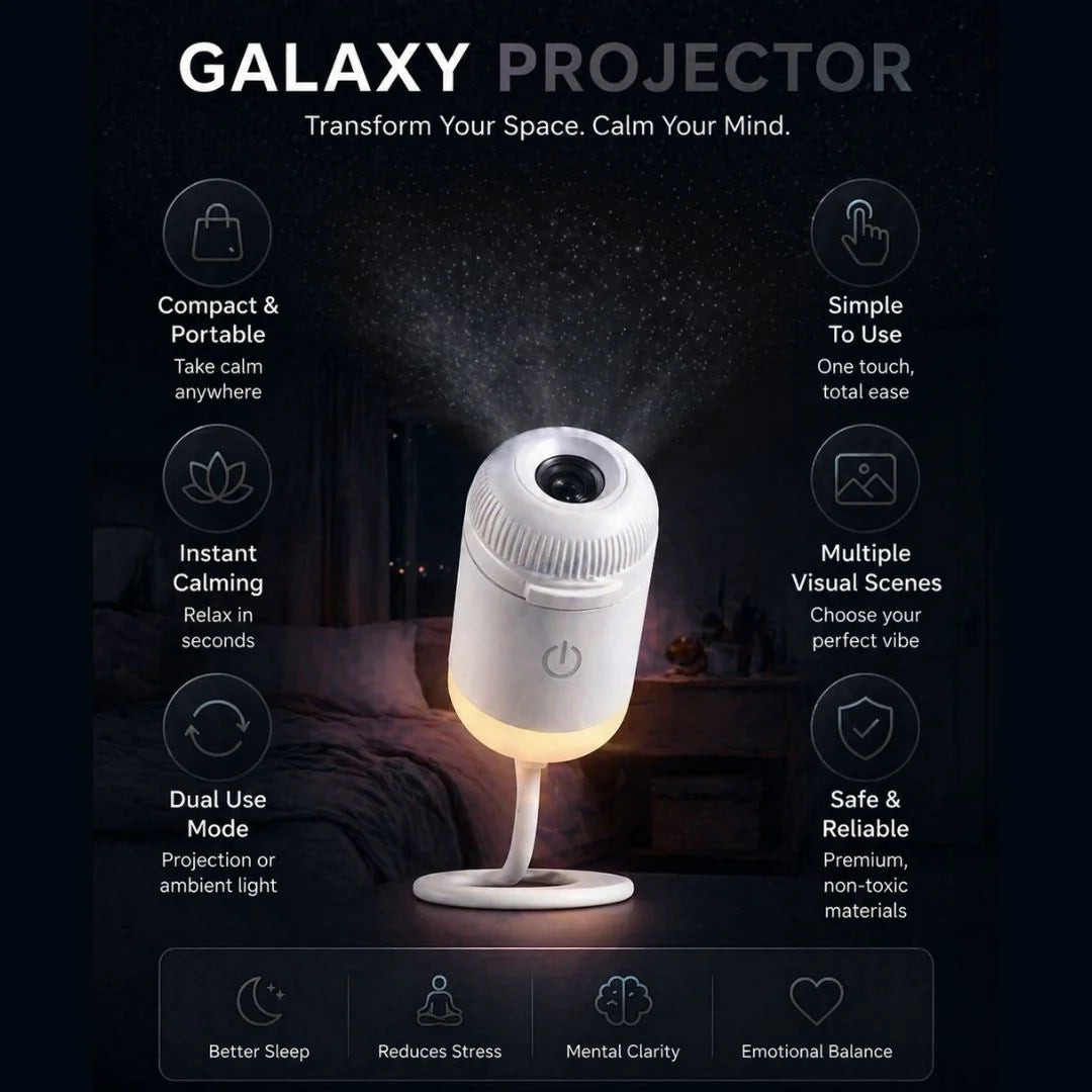 Create Your Calm™ USB Galaxy Projector