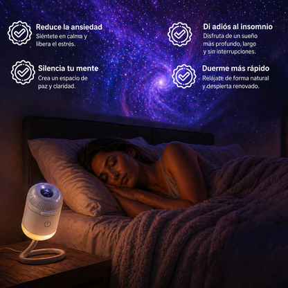 Proyector de Galaxias USB Sleep Sky Light