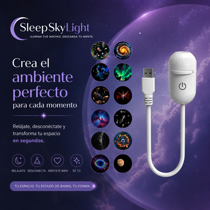 Proyector de Galaxias USB Sleep Sky Light