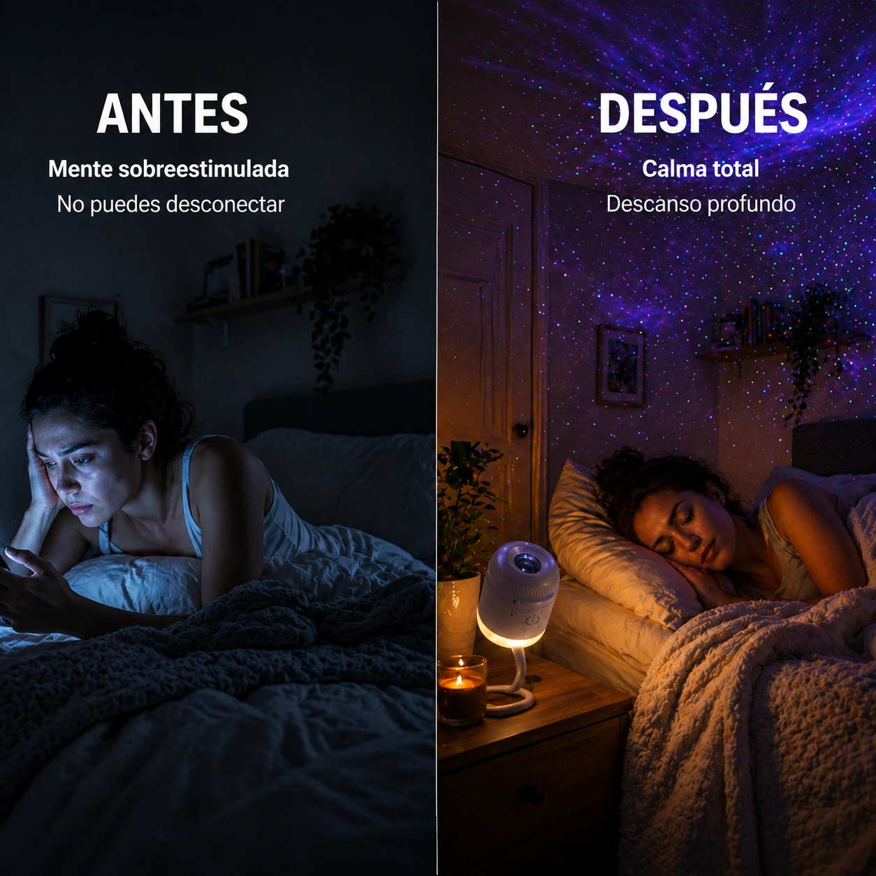 Proyector de Galaxias USB Sleep Sky Light