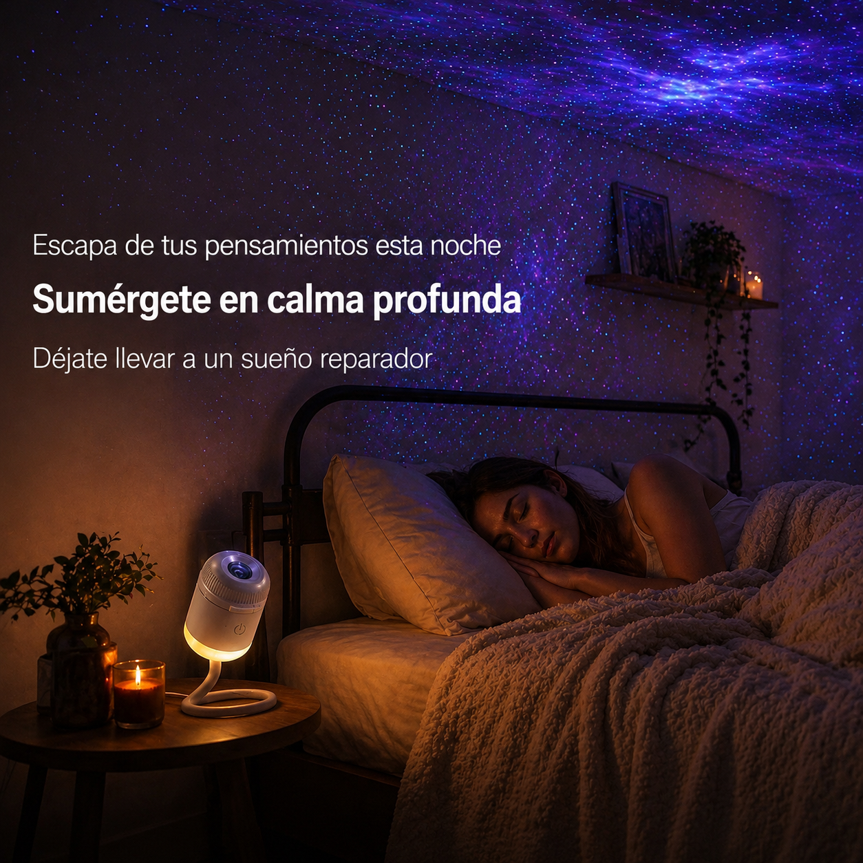 Proyector de Galaxias USB Sleep Sky Light